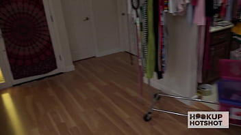 90 pound aria haze likes being treated like a whore by bryan gozzling