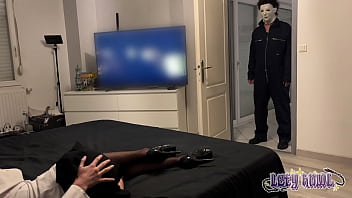 Halloween michael myers hard anal and squirt parody