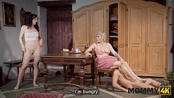 Mommy4k naive gf was waiting for a bf while he was fucking her stepmom brittany bardot