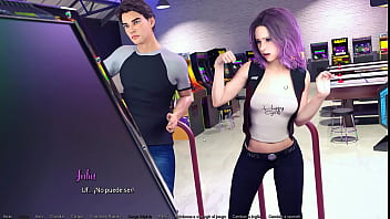 Playing story videogame #3 meeting julia