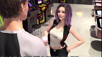 Playing story videogame #3 meeting julia