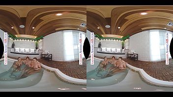Hot vr foursome with the hottest chicks