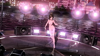 Sakine meiko bailando desnuda