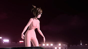 Sakine meiko bailando desnuda