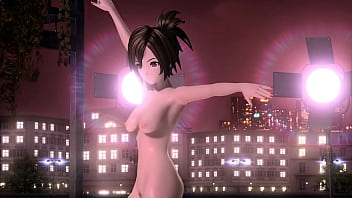 Sakine meiko bailando desnuda