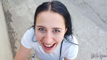 She asked me to film her blowjob skills