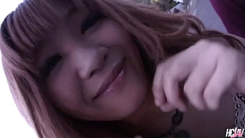 Cute japanese slut sarina tsubaki takes dick after dark