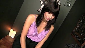 Black haired amateur is sucking cock during confession