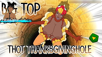 Big top thot thanksgivinghole this turkey costume is really sexy and she really knows how to suck it