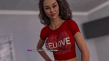 My bimbo dream #06 busty latina fingers herself thinking about my stepmom's fake tits