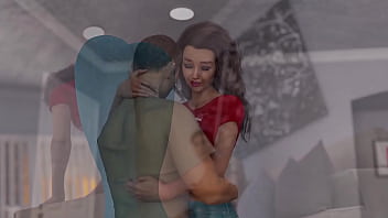 My bimbo dream #06 busty latina fingers herself thinking about my stepmom's fake tits