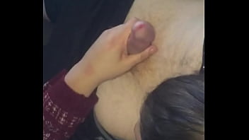 My fiancé pleasing me