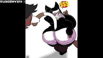 Fat assed kitty getting pounded hard