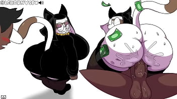 Fat assed kitty getting pounded hard