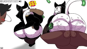 Fat assed kitty getting pounded hard