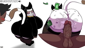 Fat assed kitty getting pounded hard