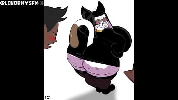 Fat assed kitty getting pounded hard