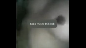 Girl showing her big boobs on webcam