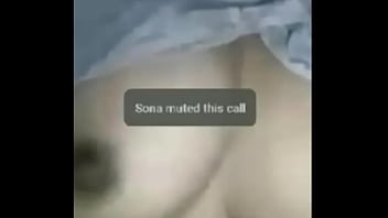 Girl showing her big boobs on webcam