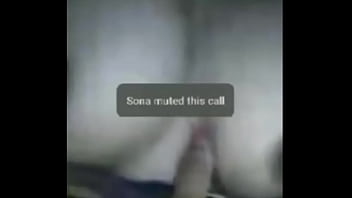 Girl showing her big boobs on webcam