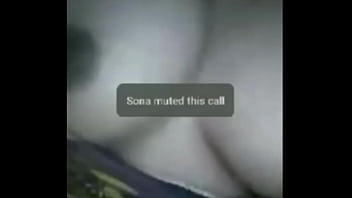 Girl showing her big boobs on webcam