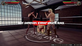 Allie vs johnny nf3d mixed kinky battle ring combat