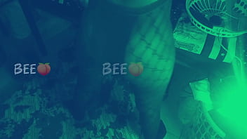 Bee purple tights lady throats squirts and pukes hard on zods dickkk