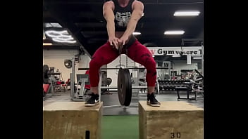 When the music says flex matter what you doin have an awesome saturday at the gym