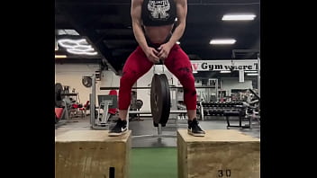 When the music says flex matter what you doin have an awesome saturday at the gym