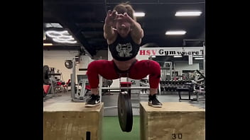 When the music says flex matter what you doin have an awesome saturday at the gym