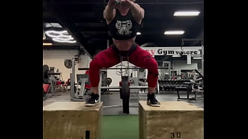 When the music says flex matter what you doin have an awesome saturday at the gym