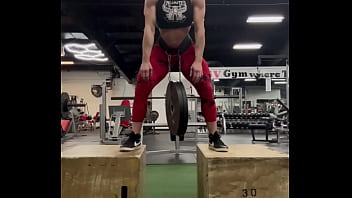 When the music says flex matter what you doin have an awesome saturday at the gym