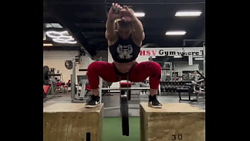 When the music says flex matter what you doin have an awesome saturday at the gym