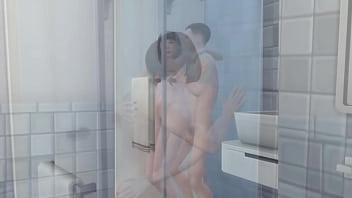 подглядывал в душе и спалился