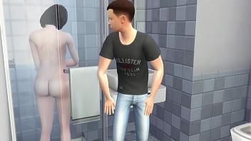 подглядывал в душе и спалился