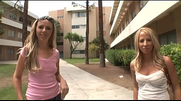 Ashley jensen and bree barrett are 18 year old threesome whores