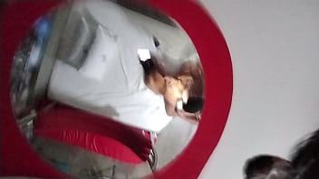 I was waiting for a new man in hotel and arrives my husband and fucked me rough