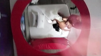 I was waiting for a new man in hotel and arrives my husband and fucked me rough