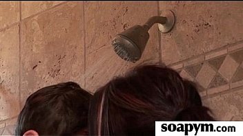 Friend gives him a soapy massage 5