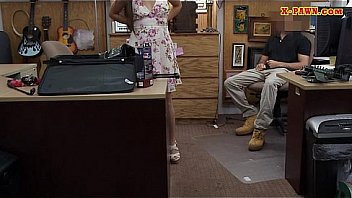 Sexy ex dominatrix smashed by pawn man in the backroom