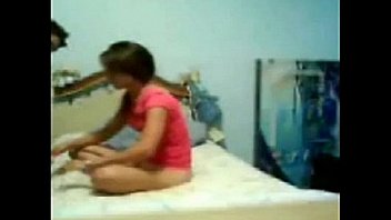 Cojiendo con la de la blusa rosa