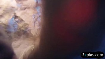 Teen besties give a wet blowjob and drilled by the pool