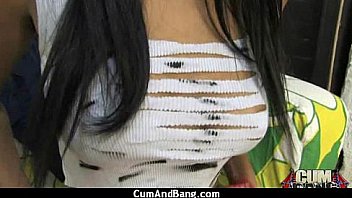 Ebony slut group fucked and facialized 19