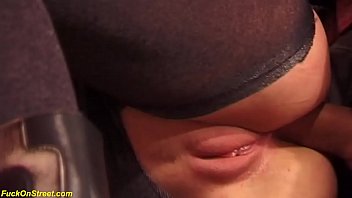 Cute teen in sexy nylons gets rough big cock anal fucked in a public coffee shop Cute teen in sexy nylons gets rough big cock anal fucked in a public coffee shop