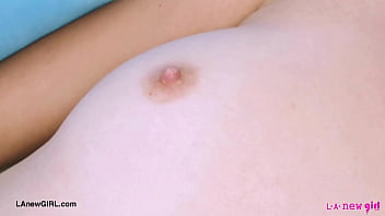 Timeless brunette elegance naked close up