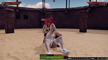 Bunny vs polly nf3d mma battle