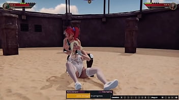 Bunny vs polly nf3d mma battle