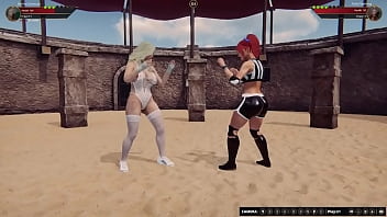 Bunny vs polly nf3d mma battle