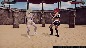 Bunny vs polly nf3d mma battle