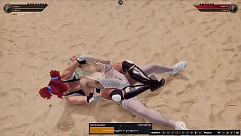 Bunny vs polly nf3d mma battle